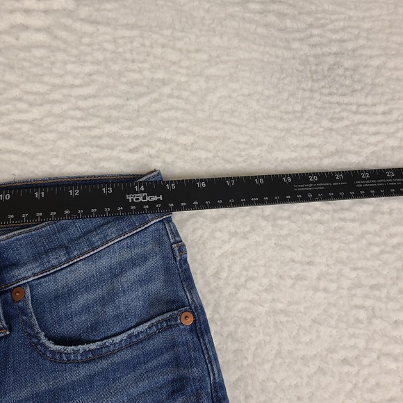 Madewell Jeans Womens 28 Medium Wash 9" Mid Rise Skinny Blue - Picture 4 of 15